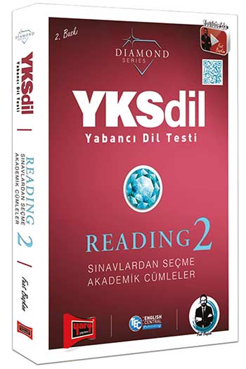 Yargı Yayınları YKSDİL Yabancı Dil Testi Reading-2 Diamond Series