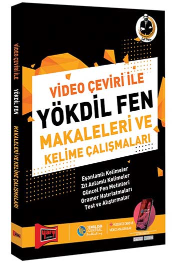 Yargı Yayınları Video Çeviri İle YÖKDİL Fen Makaleleri ve Kelime Çalışmaları 2. Baskı