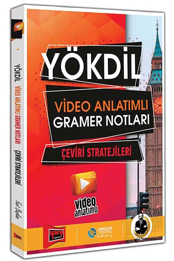 Yargı Yayınları YÖKDİL Video Anlatımlı Gramer Notları