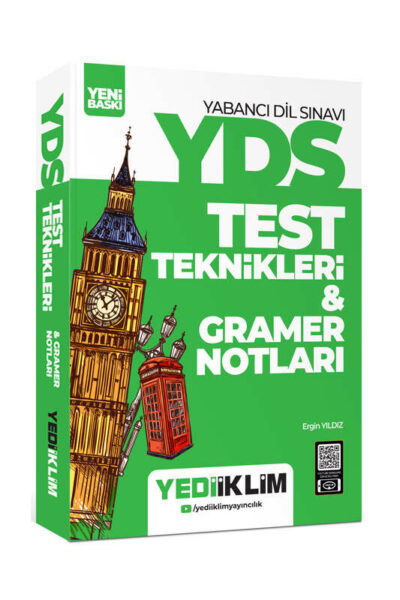 Yediiklim Yayınları YDS-YÖKDİL Test Teknikleri ve Gramer Notları