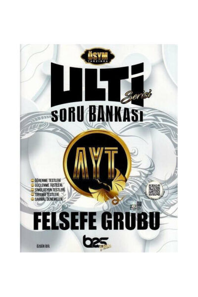 YKS AYT Felsefe Grubu Ulti Serisi Soru Bankası Bes Yayınları