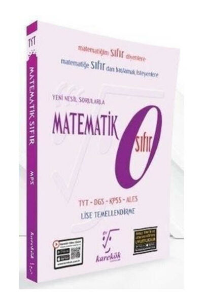 Karekök Yayınları YKS Sıfır Matematik Soru Bankası