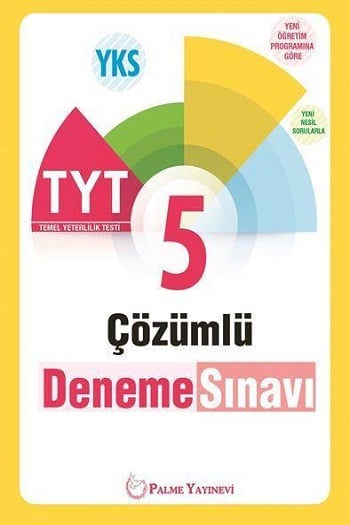 Palme Yayınları TYT 5 Çözümlü Deneme Sınavı