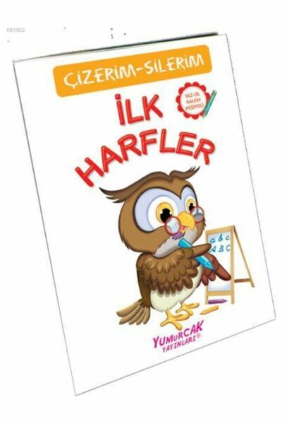 Yumurcak Yayınları Çizerim Silerim İlk Harfler Yaz Sil