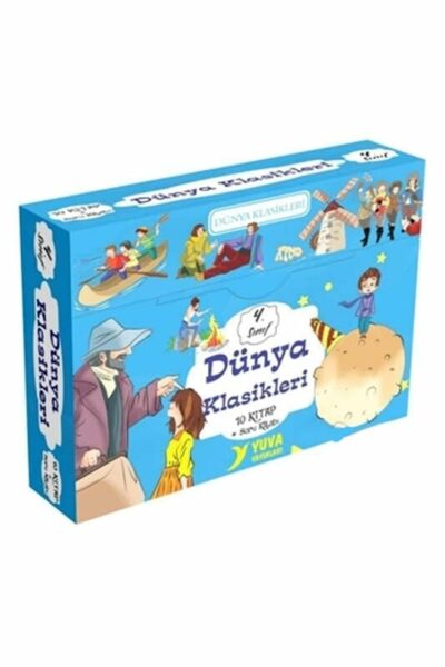 Yuva Yayınları 4. Sınıf Dünya Klasikleri Serisi (10 Kitaplık Set)