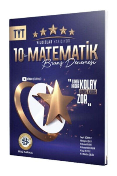 9786256712041 Bilgi Sarmal Yayınları, 2024, Matematik Kitabı, TYT Kitap, Deneme Kitabı