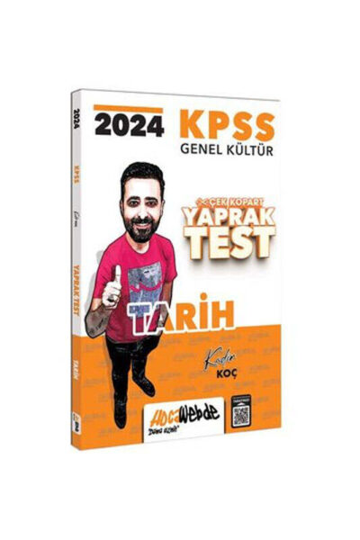 9786258257939 Hocawebde Yayınları, 2024, KPSS Kitap, Tarih, Yaprak Test Kitabı