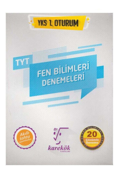 9786257154956 Karekök Yayınları, 2024, TYT Kitap, Deneme Kitabı