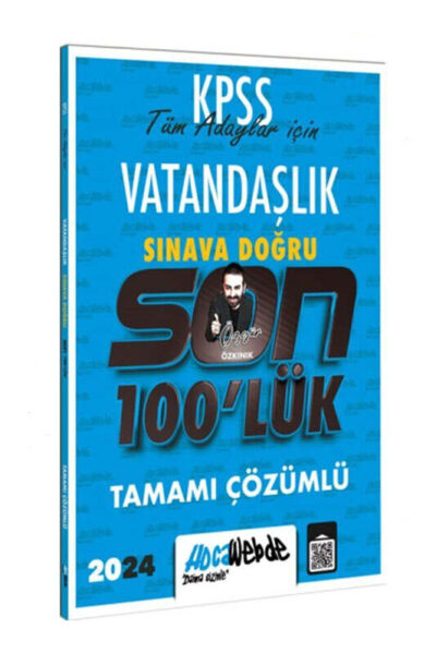 9786256733107 Hocawebde Yayınları, 2024, KPSS Kitap