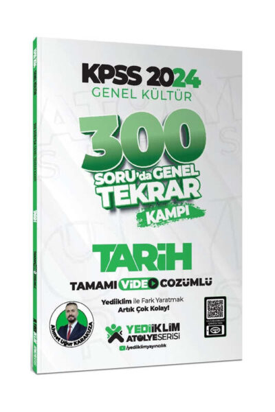 9786254316012 Yediiklim Yayınları, 2024, KPSS Kitap, Tarih
