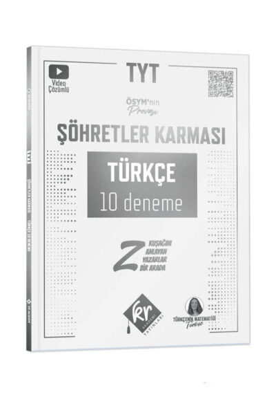 9786256336131 KR Akademi, TYT Kitap, Türkçe, Deneme Kitabı