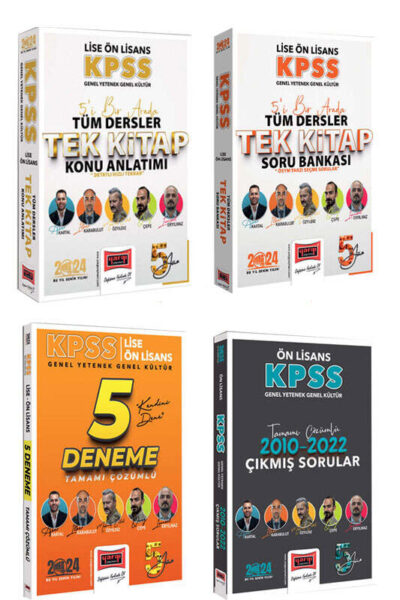 9999B1167 Yargı Yayınları, 2024, Lise, KPSS Kitap