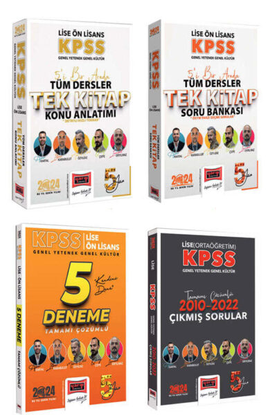 9999B1168 Yargı Yayınları, 2024, Lise, KPSS Kitap