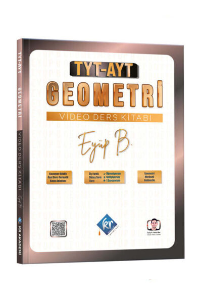 9786256336490 KR Akademi, Geometri Kitabı, TYT Kitap, AYT Kitap