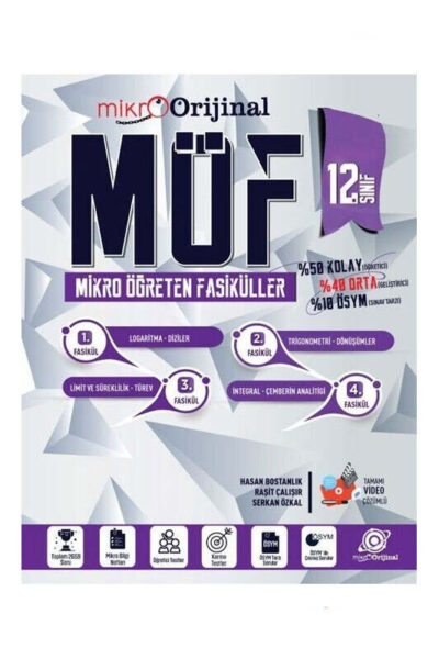 9786256531000 Mikro Orijinal Yayınları, Matematik Kitabı