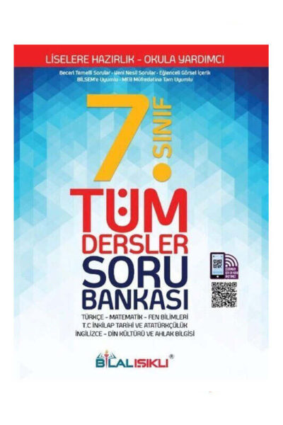 9786259858807 Bilal Işıklı, Tüm Dersler, Soru Kitabı