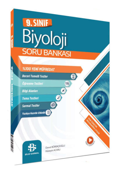 9786259800936 Bilgi Sarmal Yayınları, Biyoloji Kitabı, Soru Kitabı