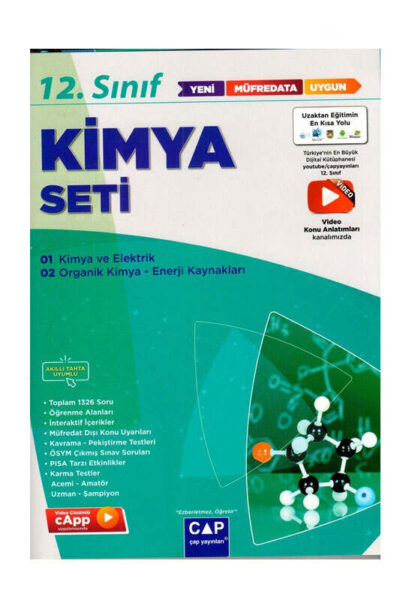 9786257732574 Çap Yayınları, Kimya