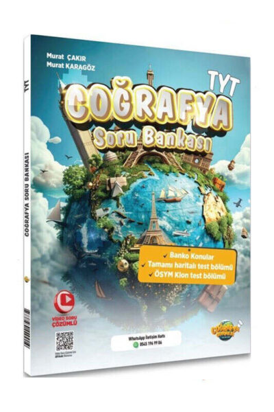 9786259490014 Coğrafya Gurmesi Yayınları , TYT Kitap, Coğafya, Soru Kitabı