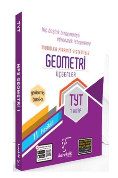 9786258419764 Karekök Yayınları, Geometri Kitabı, TYT Kitap