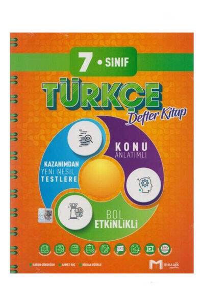 9786257870870 Mozaik Yayınları, Türkçe