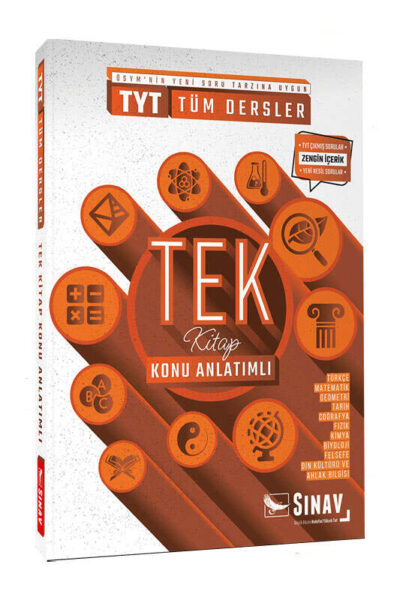 9786051237831 Sınav Yayınları, Tüm Dersler, TYT Kitap, Konu Kitabı