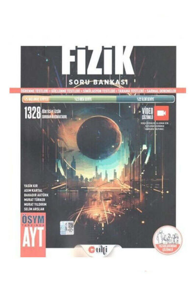 9786259477558 Ulti Yayınları, AYT Kitap, Fizik, Soru Kitabı