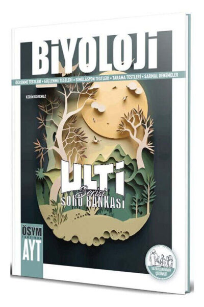 9786052629352 Ulti Yayınları, Biyoloji Kitabı, AYT Kitap, Soru Kitabı