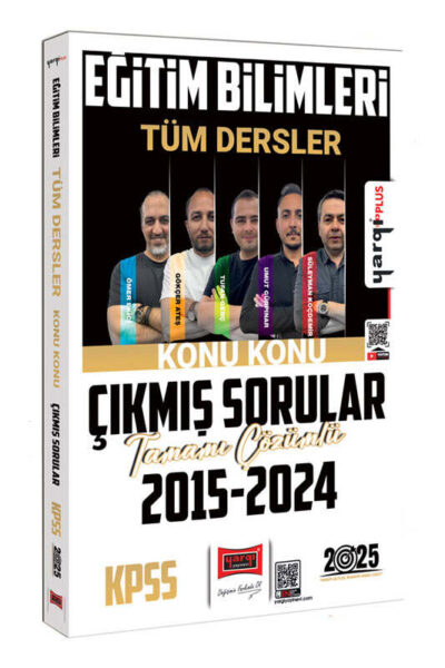 9786253701895 Yargı Yayınları, 2024, Eğitim Bilimleri, Tüm Dersler, KPSS Kitap, Çıkmış Soru Kitabı