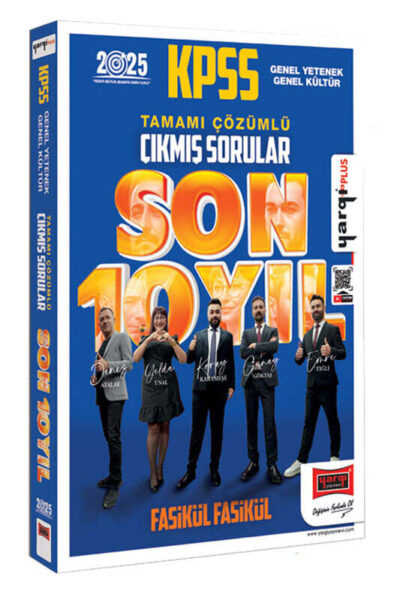 9786253701789 Yargı Yayınları, KPSS Kitap, Çıkmış Soru Kitabı