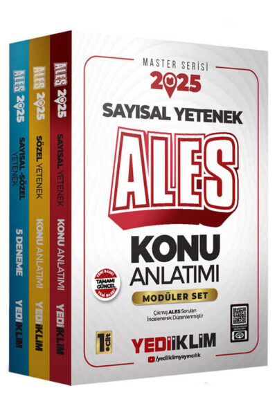 9786254316951 Yediiklim Yayınları, ALES Kitap, Konu Kitabı