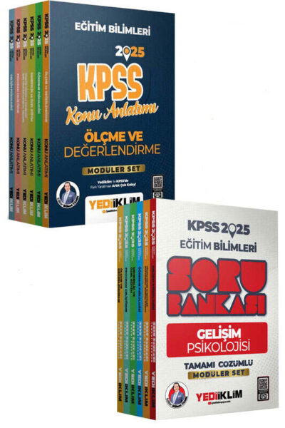 9999B1203 Yediiklim Yayınları, Eğitim Bilimleri, KPSS Kitap, Soru Kitabı, Konu Kitabı