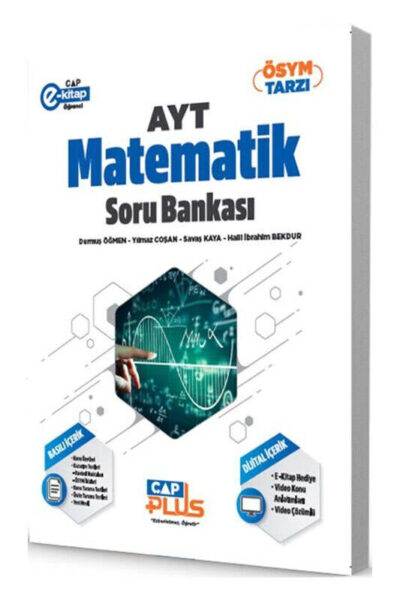 9786258225792 Çap Yayınları, Matematik Kitabı, AYT Kitap, Soru Kitabı