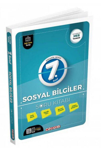 9786057434423 Dinamo Yayınları, Sosyal Bilgiler Kitabı, Soru Kitabı