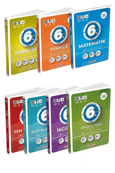 9999B1293 Dinamo Yayınları, Tüm Dersler, Soru Kitabı