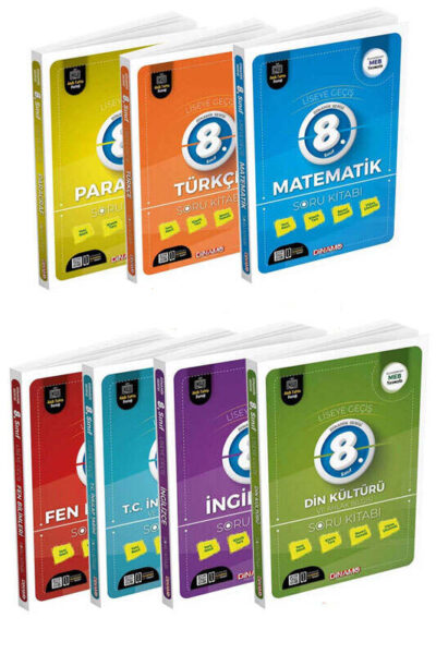 9999B1295 Dinamo Yayınları, Tüm Dersler, Soru Kitabı