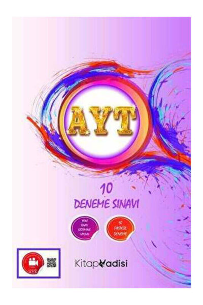 9786057018649 Kitap Vadisi Yayınları, Tüm Dersler, AYT Kitap, Deneme Kitabı