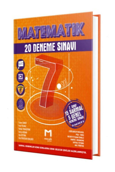9786257870603 Mozaik Yayınları, Matematik Kitabı, Deneme Kitabı