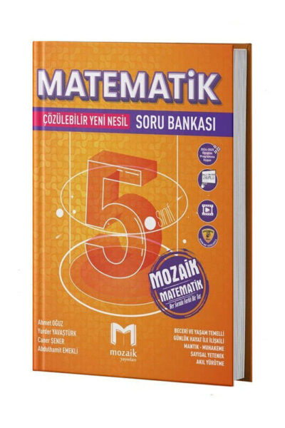 9786257870986 Mozaik Yayınları, Matematik Kitabı, Soru Kitabı