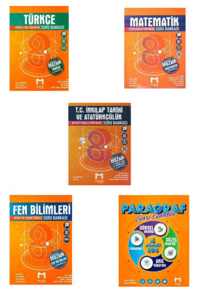 9999B1319 Mozaik Yayınları, Tüm Dersler, Soru Kitabı