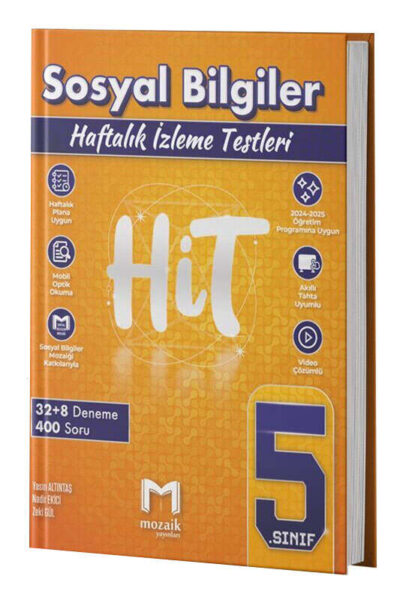 9786259794945 Mozaik Yayınları, Sosyal Bilgiler Kitabı, Deneme Kitabı