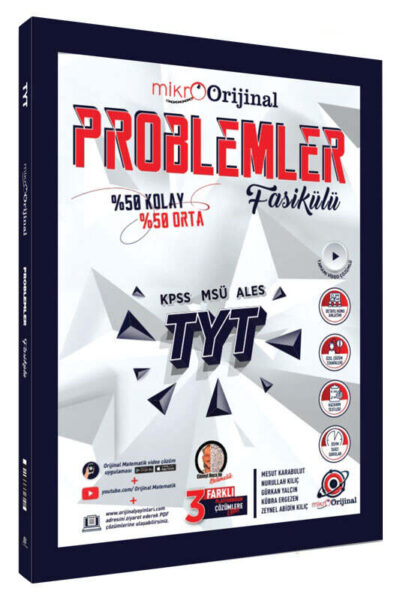 9786256531444 Orijinal Yayınları, TYT Kitap, Soru Kitabı