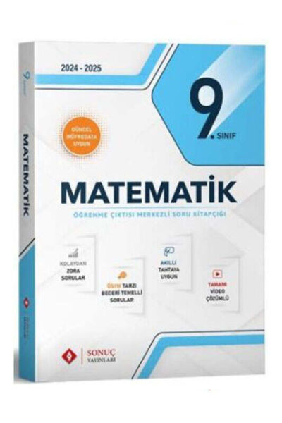 9786258203035 Sonuç Yayınları, Matematik Kitabı