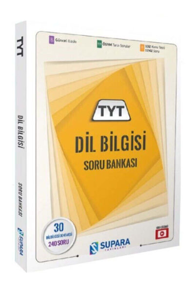 9786258091557 Supara Yayınları, TYT Kitap, Soru Kitabı