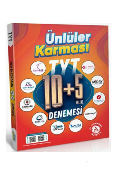 9786057457394 Ünlüler Karması Yayınları, TYT Kitap, Deneme Kitabı