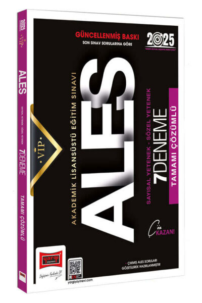 9786253702533 Yargı Yayınları, ALES Kitap, Deneme Kitabı