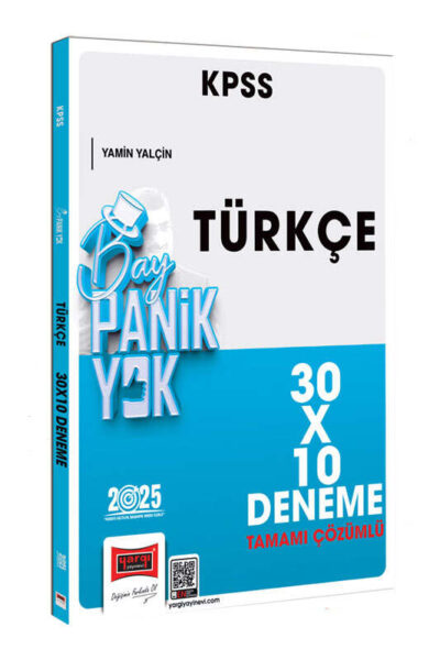 9786253702915 Yargı Yayınları, KPSS Kitap, Türkçe, Deneme Kitabı