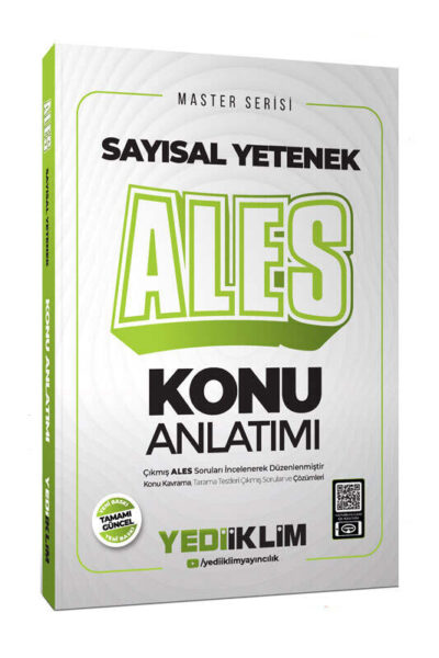9786254316968 Yediiklim Yayınları, ALES Kitap, Konu Kitabı