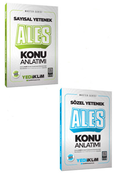 9999B1300 Yediiklim Yayınları, ALES Kitap, Konu Kitabı
