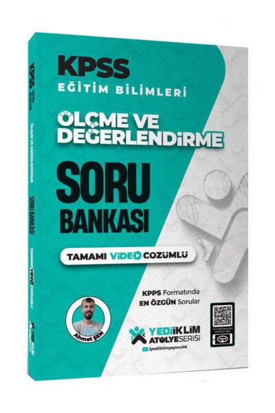 9786254317101 Yediiklim Yayınları, Eğitim Bilimleri, KPSS Kitap, Soru Kitabı
